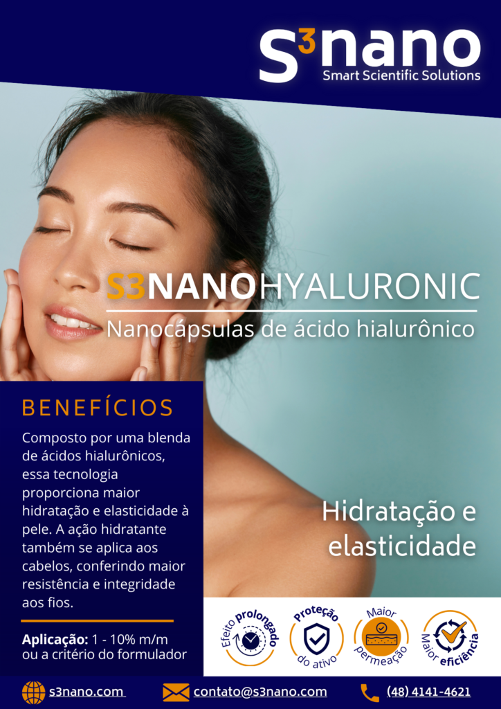 Nanocápsulas de ácido hialurônico
